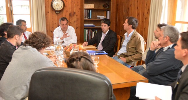 Primera reunión formal  de la Cámara de Comercio con el Ejecutivo