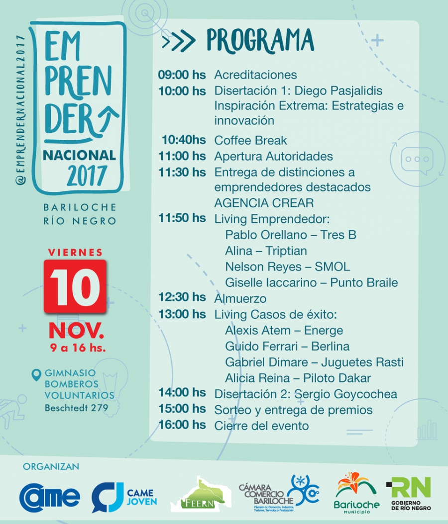 Presentan programa del Emprener Nacional 2017