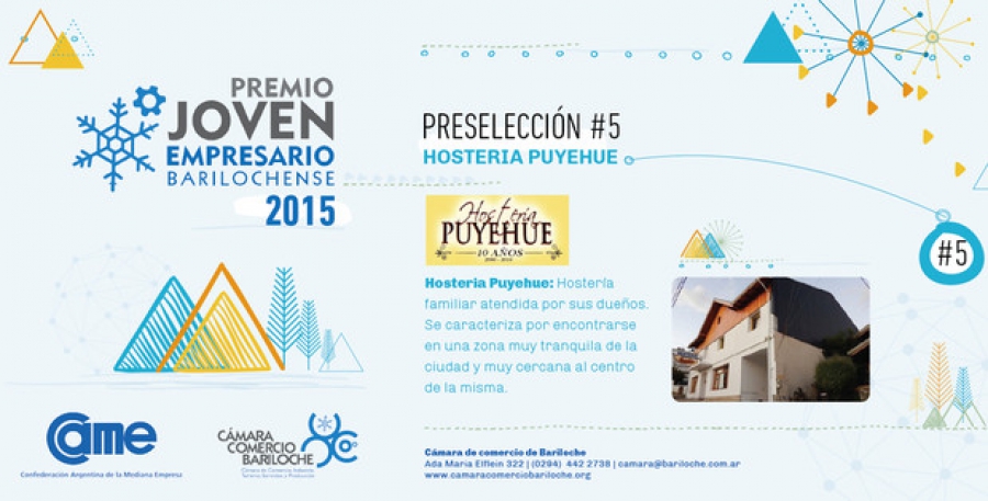 Premio Joven: &quot;Hostería Puyehue&quot; ganó en la categoría &quot;Reconocimiento Social&quot;