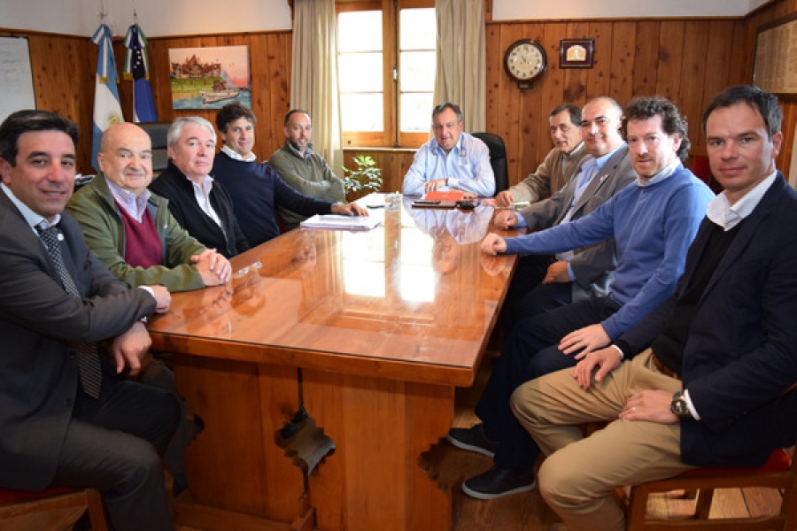 Reunión con el Intendente por Centros Comerciales a Cielo Abierto