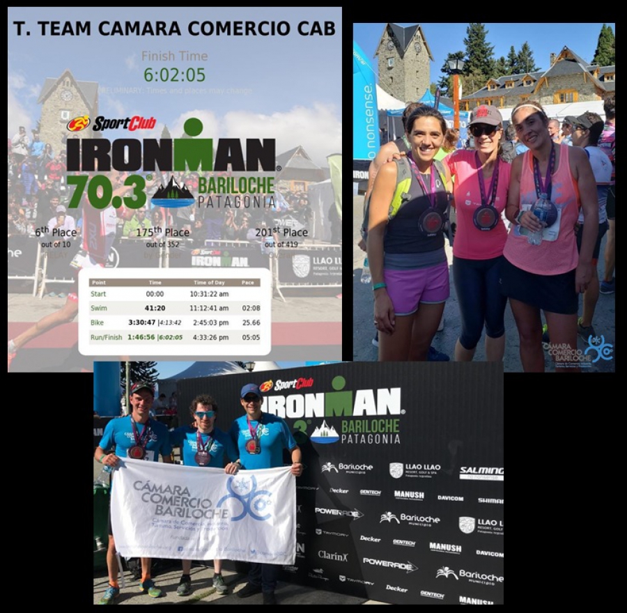 La Cámara participo del IRONMAN 70.3